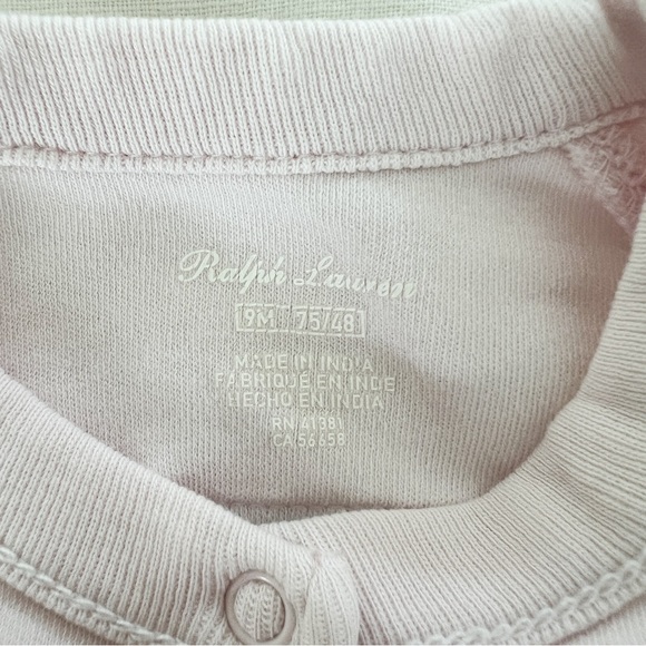 Ralph Lauren Footie Pajama Set - Picture 10 of 11